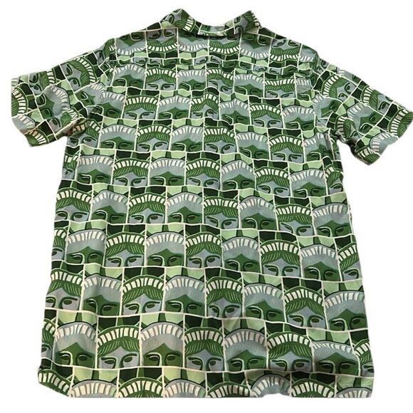 Nuon by Westside Printed Light Green Relaxed Fit  Statue of Liberty medium - Picture 5 of 9